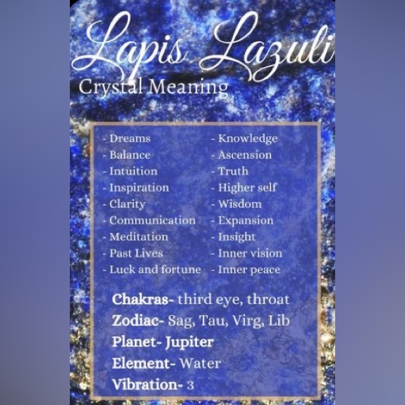 Lapis Lazuli Tower . 6in x 5.75in . - Picture 4 of 4